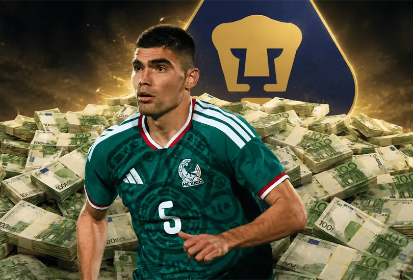 La millonada que Pumas podr&iacute;a ganar con Johan V&aacute;squez tras el Mundial