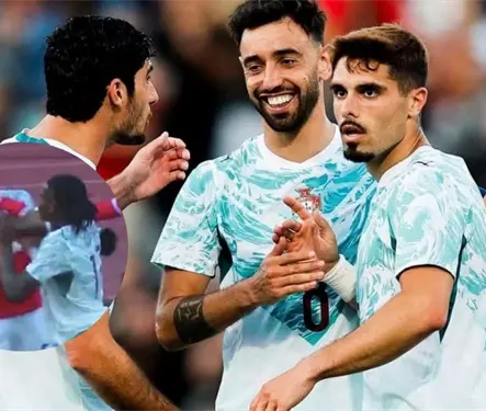 Bochornosa pelea en Portugal vs Chile sorprende en la antesala del Mundial Bochornosa pelea en Portugal vs Chile sorprende en la antesala del Mundial