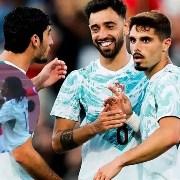 Bochornosa pelea en Portugal vs Chile sorprende en la antesala del Mundial Bochornosa pelea en Portugal vs Chile sorprende en la antesala del Mundial