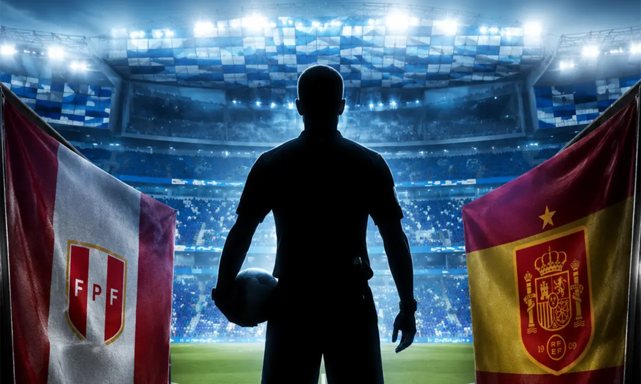 Fernando Hernández Gómez será el árbitro del Perú vs España en Puebla. 