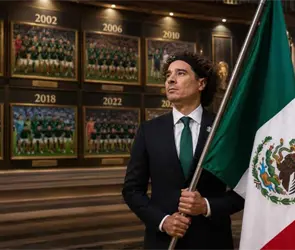 Los abanderados de México previo a una Copa del Mundo Los abanderados de México previo a una Copa del Mundo