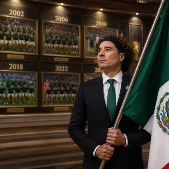 Los abanderados de México previo a una Copa del Mundo Los abanderados de México previo a una Copa del Mundo