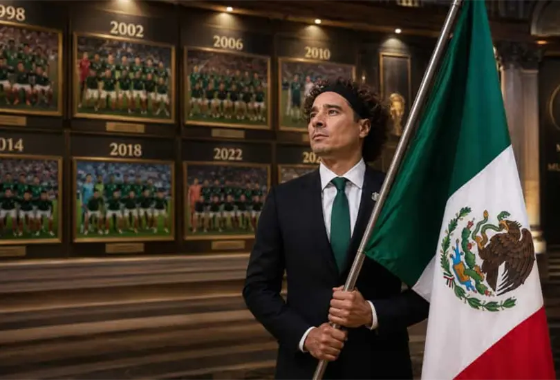 Ochoa vuelve a ser el abanderado del Tri