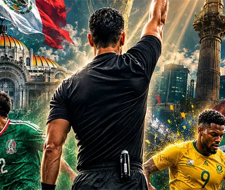 Definido el árbitro que estará en la inauguración México vs Sudáfrica Definido el árbitro que estará en la inauguración México vs Sudáfrica