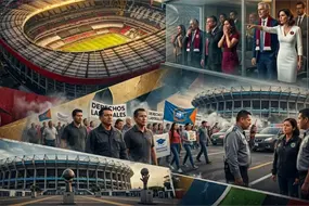 Amenaza de la CNTE y rev&eacute;s a palcohabientes en el Estadio Ciudad de M&eacute;xico