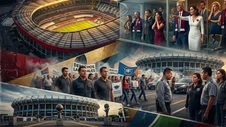 Amenaza de la CNTE y rev&eacute;s a palcohabientes en el Estadio Ciudad de M&eacute;xico