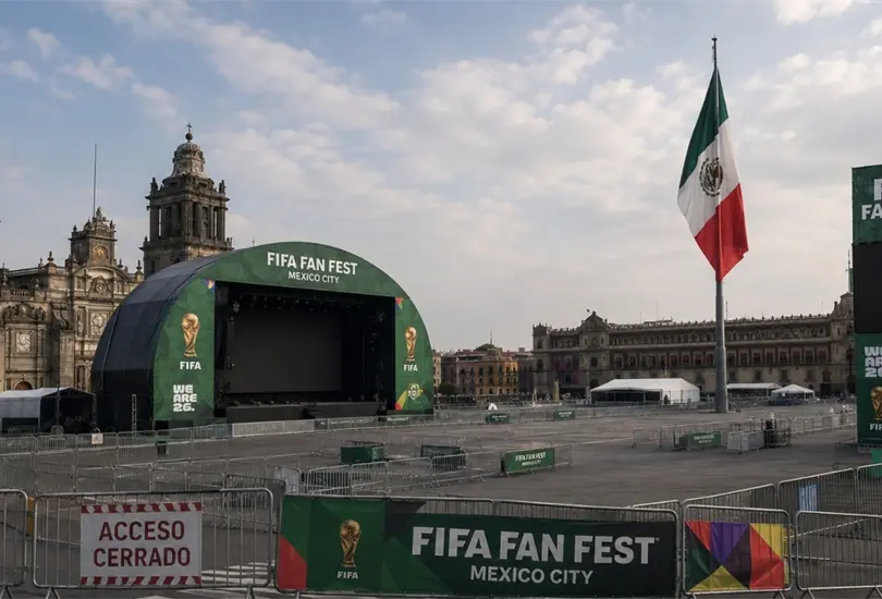 El FIFA Fan Fest del Zócalo ha dado mucho para la polémica El FIFA Fan Fest del Zócalo ha dado mucho para la polémica