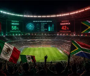 IA predice el M&eacute;xico vs Sud&aacute;frica del Mundial 2026