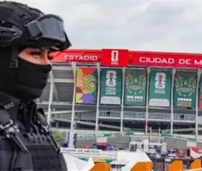 Operativo de Seguridad y Manifestaciones en Inauguraci&oacute;n del Mundial CDMX