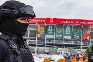 Operativo de Seguridad y Manifestaciones en Inauguraci&oacute;n del Mundial CDMX