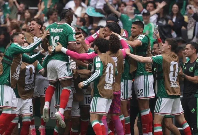 México venció a Sudáfrica en la primera prueba mundialista México venció a Sudáfrica en la primera prueba mundialista
