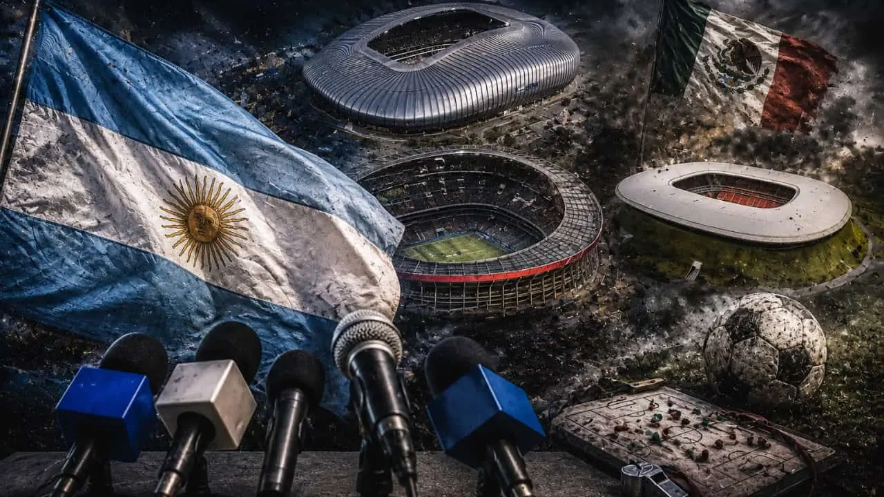  Prensa argentina carga contra México y sus estadios 