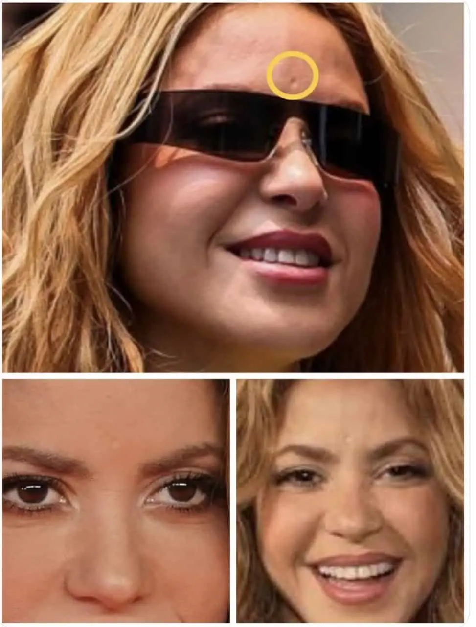 La prueba de que nunca hubo una doble de Shakira La prueba de que nunca hubo una doble de Shakira