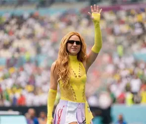 &iquest;Una doble? La foto que termina con la pol&eacute;mica de Shakira en el Mundial