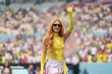 ¿Una doble? La foto que termina con la polémica de Shakira en el Mundial ¿Una doble? La foto que termina con la polémica de Shakira en el Mundial