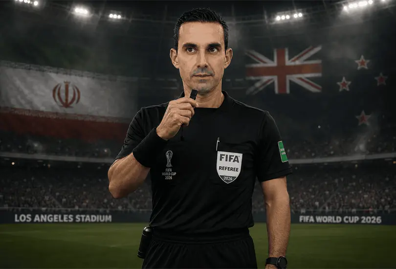 César Ramos fue designado por FIFA para dirigir Irán vs Nueva Zelanda en Los Ángeles César Ramos fue designado por FIFA para dirigir Irán vs Nueva Zelanda en Los Ángeles