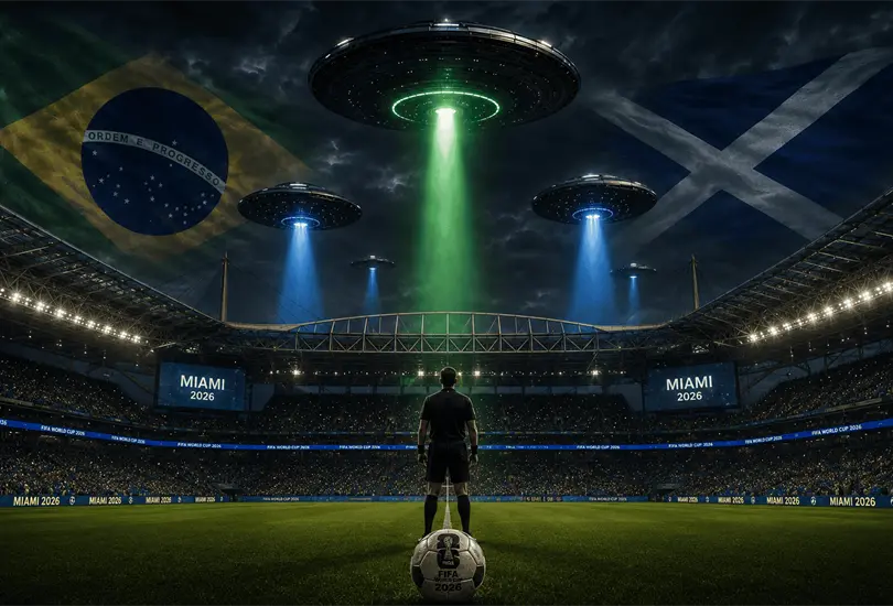 Una vidente brasileña asegura que el Brasil vs Escocia en Miami será escenario de una invasión extraterrestre Una vidente brasileña asegura que el Brasil vs Escocia en Miami será escenario de una invasión extraterrestre