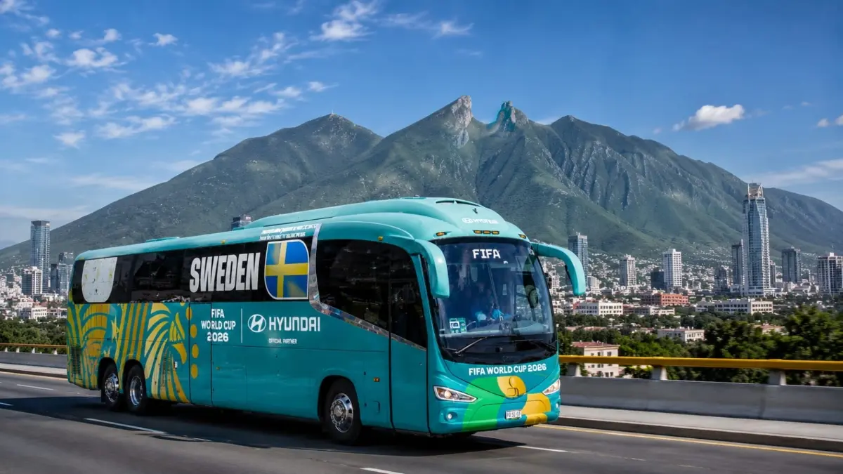  Suecia ya está en México 