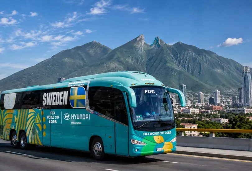 Suecia ya est&aacute; en M&eacute;xico