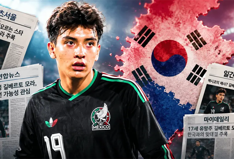 Prensa coreana se preocupa por Gilberto Mora y le llaman el Messi Mexicano Prensa coreana se preocupa por Gilberto Mora y le llaman el Messi Mexicano