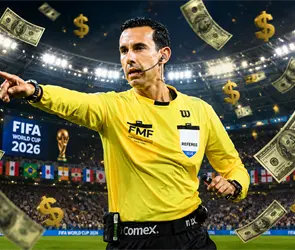 Esto cobrar&aacute; C&eacute;sar Ramos por pitar el Ir&aacute;n vs Nueva Zelanda