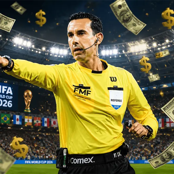 Esto cobrará César Ramos por pitar el Irán vs Nueva Zelanda Esto cobrará César Ramos por pitar el Irán vs Nueva Zelanda