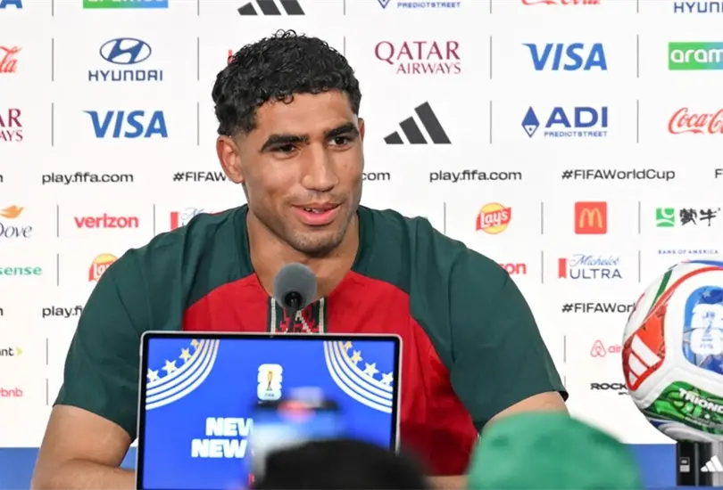 Hakimi fue uno de los jugadores envueltos en la polémica Hakimi fue uno de los jugadores envueltos en la polémica