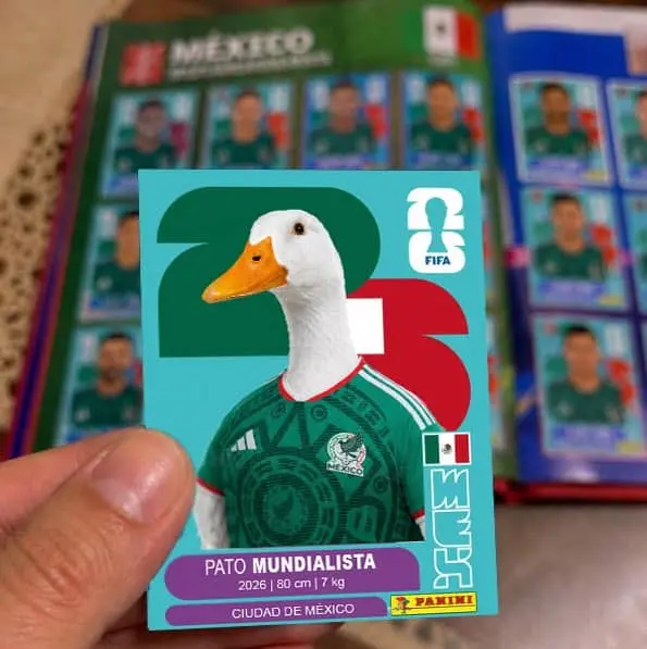 Ya es parte hasta del álbum del mundial Ya es parte hasta del álbum del mundial