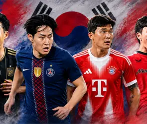 &iquest;D&oacute;nde juegan las estrellas de la Selecci&oacute;n de Corea del Sur?