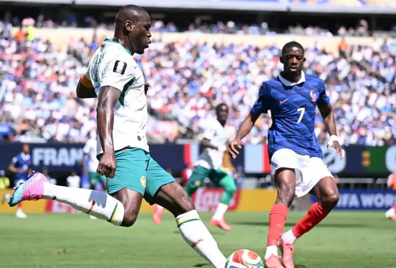 Francia y Senegal no se hicieron daño en el primer tiempo Francia y Senegal no se hicieron daño en el primer tiempo
