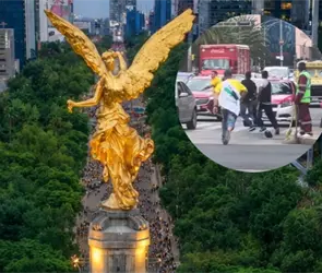 Mundial 2026: Bronca entre colombianos en el centro de CDMX