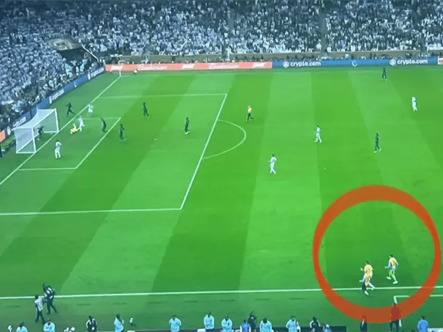 Los jugadores argentinos que ingresaron al campo en la final del Mundial 2022