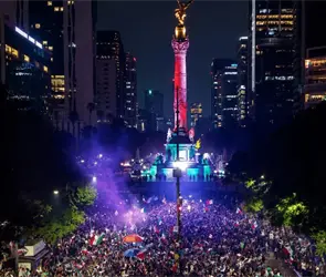 Caos y descontrol, as&iacute; fue la celebraci&oacute;n tras el triunfo del Tri ante Corea