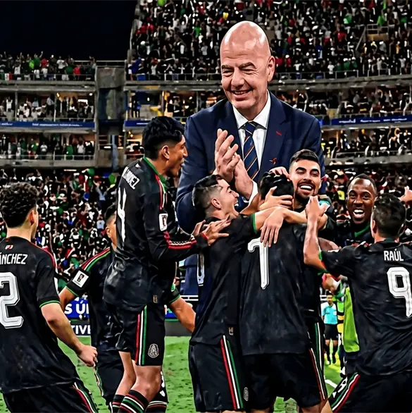 A más del triunfo, la gran noticia que le dio FIFA a la Selección Mexicana A más del triunfo, la gran noticia que le dio FIFA a la Selección Mexicana