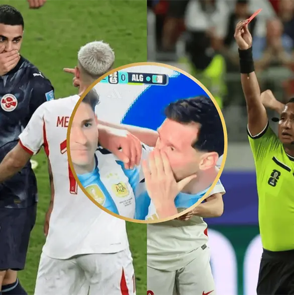 Si Messi se tap&oacute; la boca, &iquest;por qu&eacute; no fue expulsado contra Argelia?