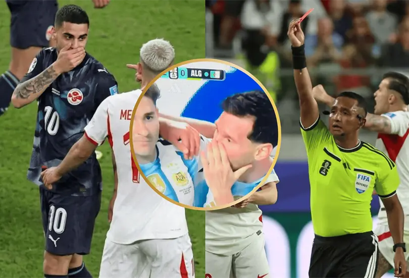 Si Messi se tapó la boca, ¿por qué no fue expulsado contra Argelia? Si Messi se tapó la boca, ¿por qué no fue expulsado contra Argelia?