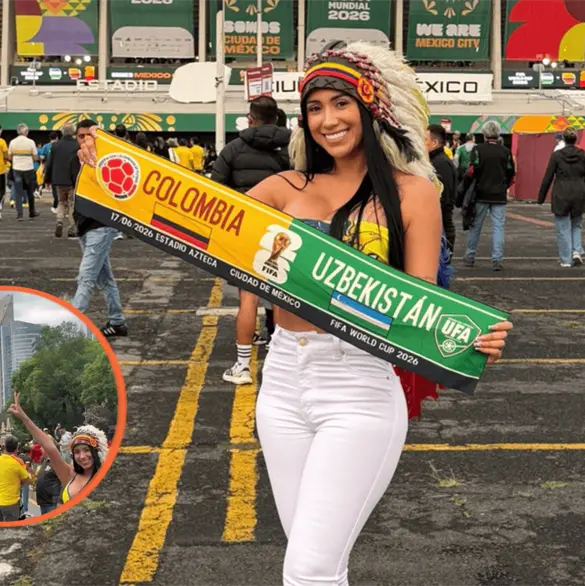 ¿Quién es la colombiana que roba suspiros en la Ciudad de México? ¿Quién es la colombiana que roba suspiros en la Ciudad de México?