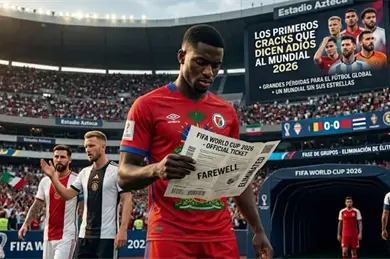 Dicen adi&oacute;s, los cracks que se despiden del Mundial 2026
