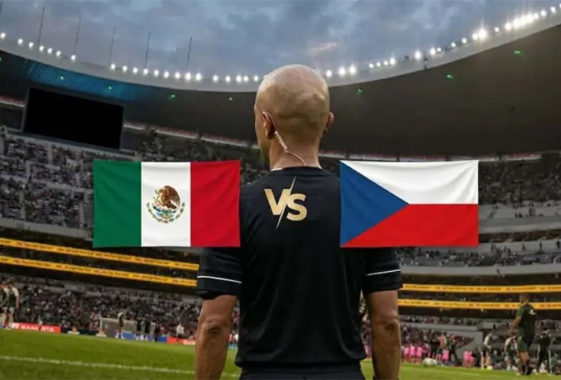 Polémica designación arbitral para el México vs Chequia Polémica designación arbitral para el México vs Chequia