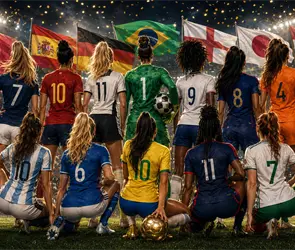 El once ideal de celebridades mujeres del Mundial