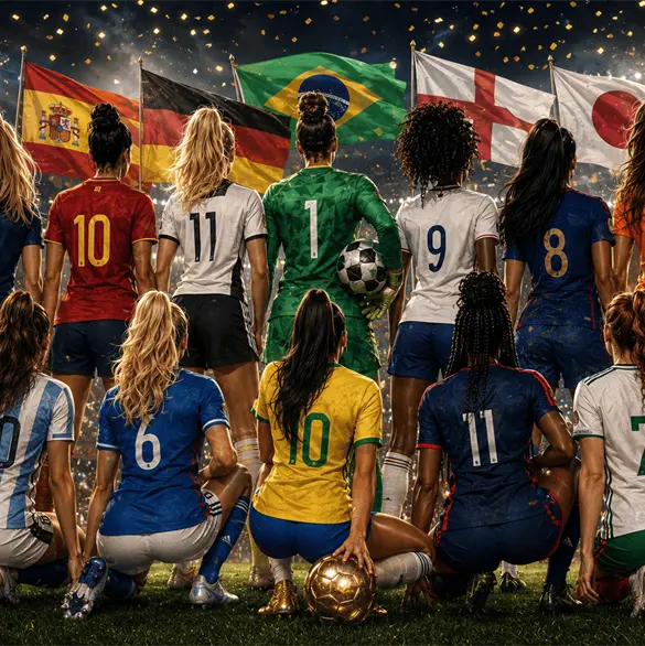 El once ideal de celebridades mujeres del Mundial El once ideal de celebridades mujeres del Mundial