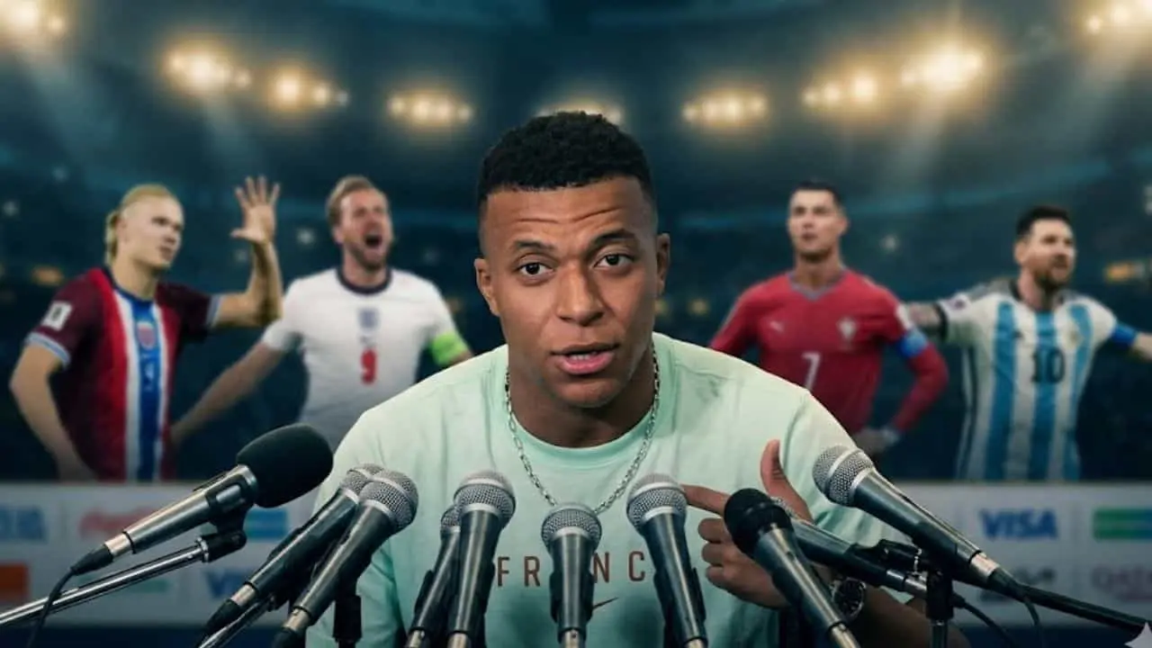  Mbappé revela al mejor jugador del Mundo para él 
