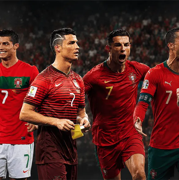 Cristiano Ronaldo rompe nuevo récord: anota en 6 mundiales consecutivos Cristiano Ronaldo rompe nuevo récord: anota en 6 mundiales consecutivos