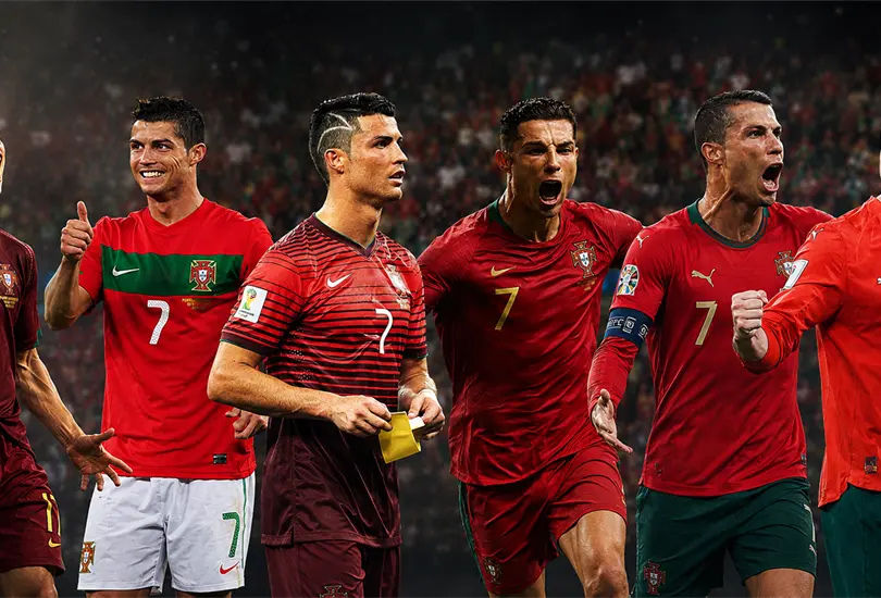Cristiano Ronaldo rompe nuevo récord: anota en 6 mundiales consecutivos Cristiano Ronaldo rompe nuevo récord: anota en 6 mundiales consecutivos