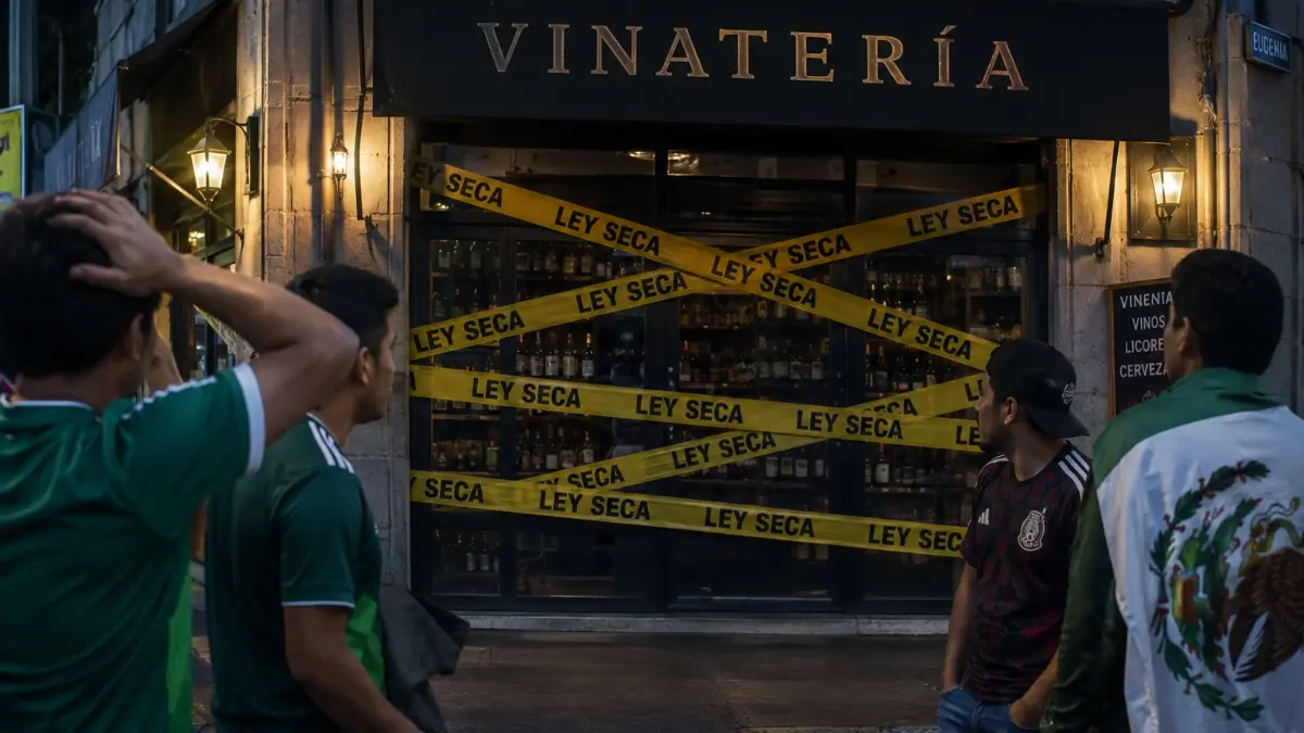  Habrá Ley Seca "especial" para el partido México vs Chequia 