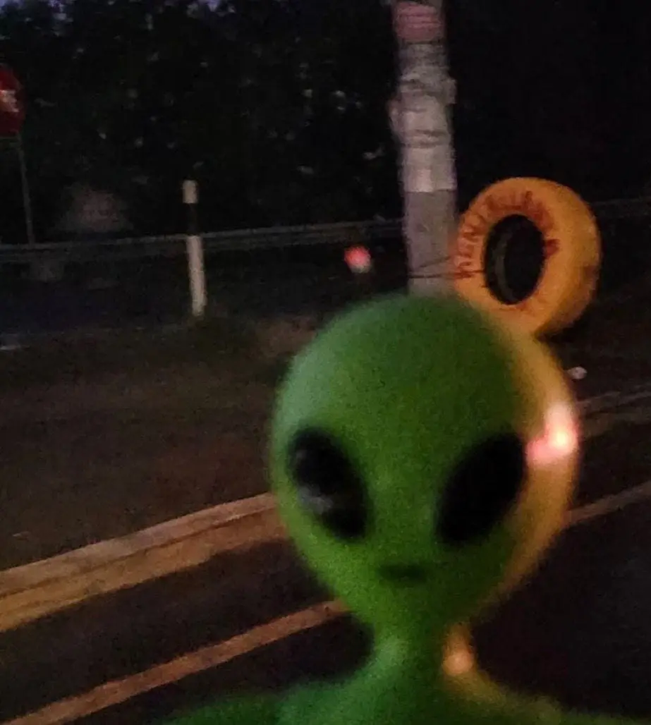 Los aliens tom&aacute;ndose selfies en Miami