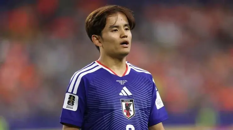 Takefusa Kubo, duda para jugar contra Brasil