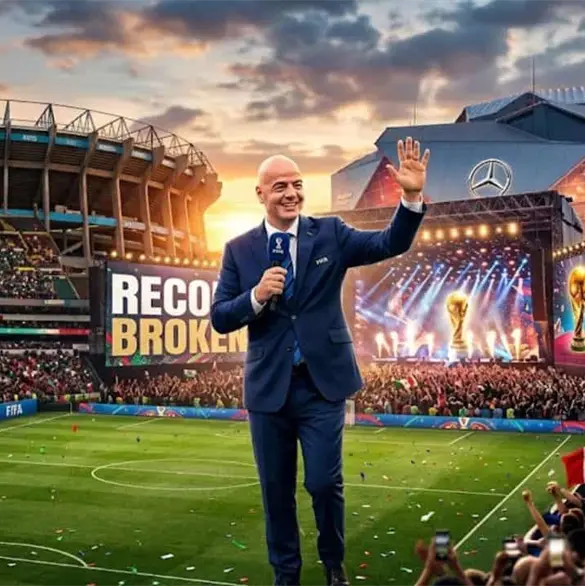 Mundial de r&eacute;cords, la FIFA anuncia una una nueva marca rota