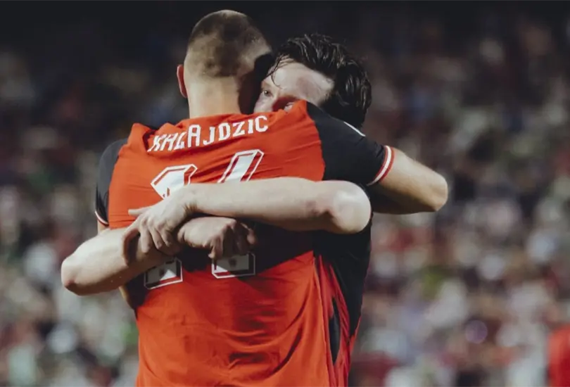 Austria empat&oacute; en el &uacute;ltimo minuto de juego