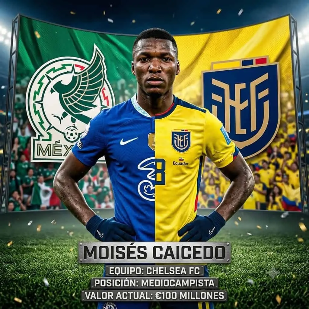 Caicedo es el motor de los ecuatorianos
